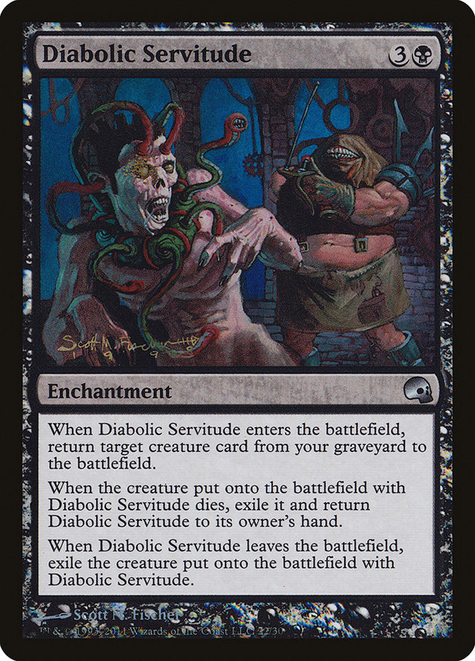 Diabolic Servitude [Premium Deck Series: Graveborn] | Silver Goblin