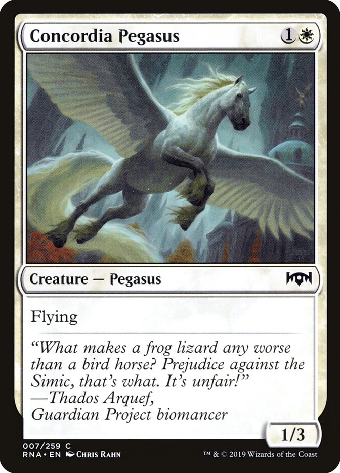 Concordia Pegasus [Ravnica Allegiance] | Silver Goblin