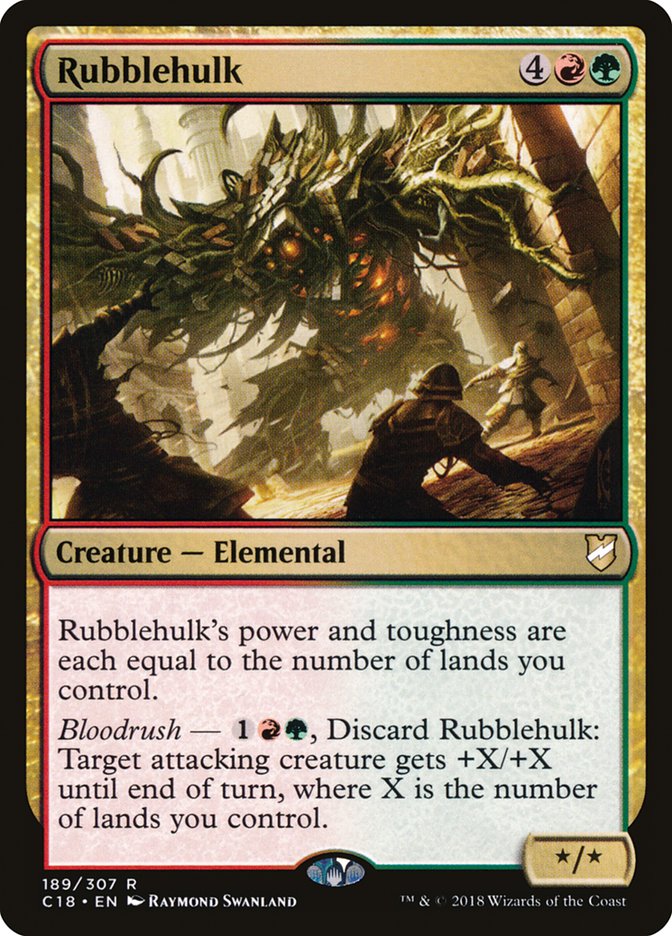 Rubblehulk [Commander 2018] | Silver Goblin