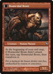 Civilized Scholar // Homicidal Brute [Innistrad] | Silver Goblin