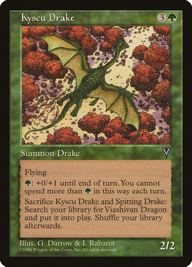 Kyscu Drake [Visions] | Silver Goblin