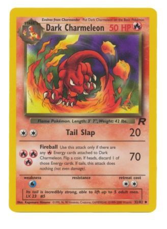 Dark Charmeleon (32/82) (W Stamped Promo) [Team Rocket Unlimited] | Silver Goblin