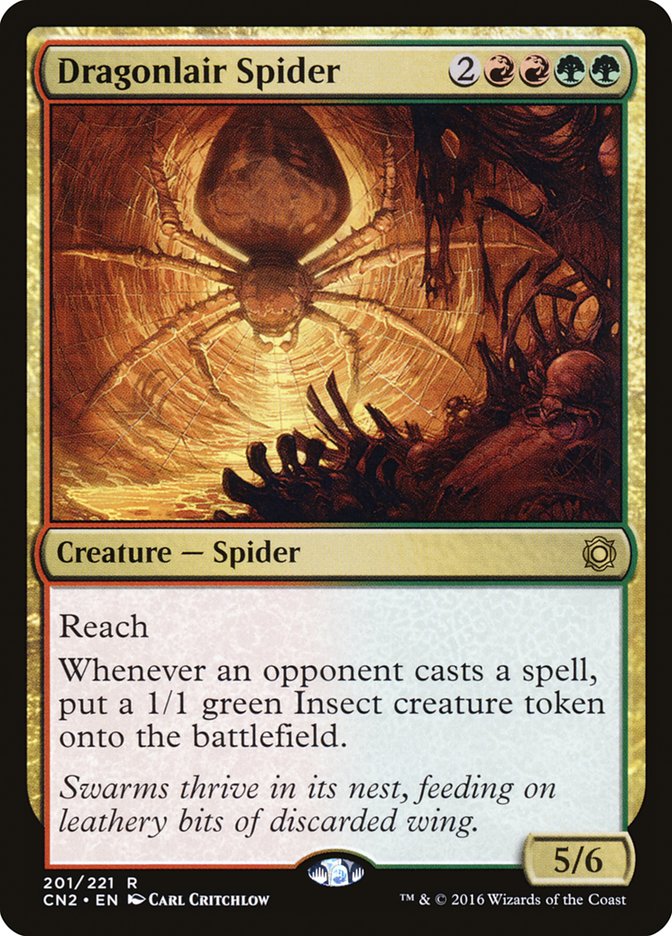 Dragonlair Spider [Conspiracy: Take the Crown] | Silver Goblin