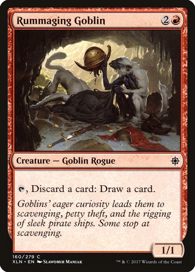 Rummaging Goblin [Ixalan] | Silver Goblin