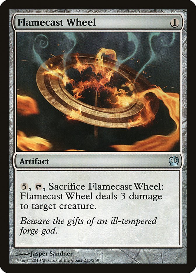 Flamecast Wheel [Theros] | Silver Goblin