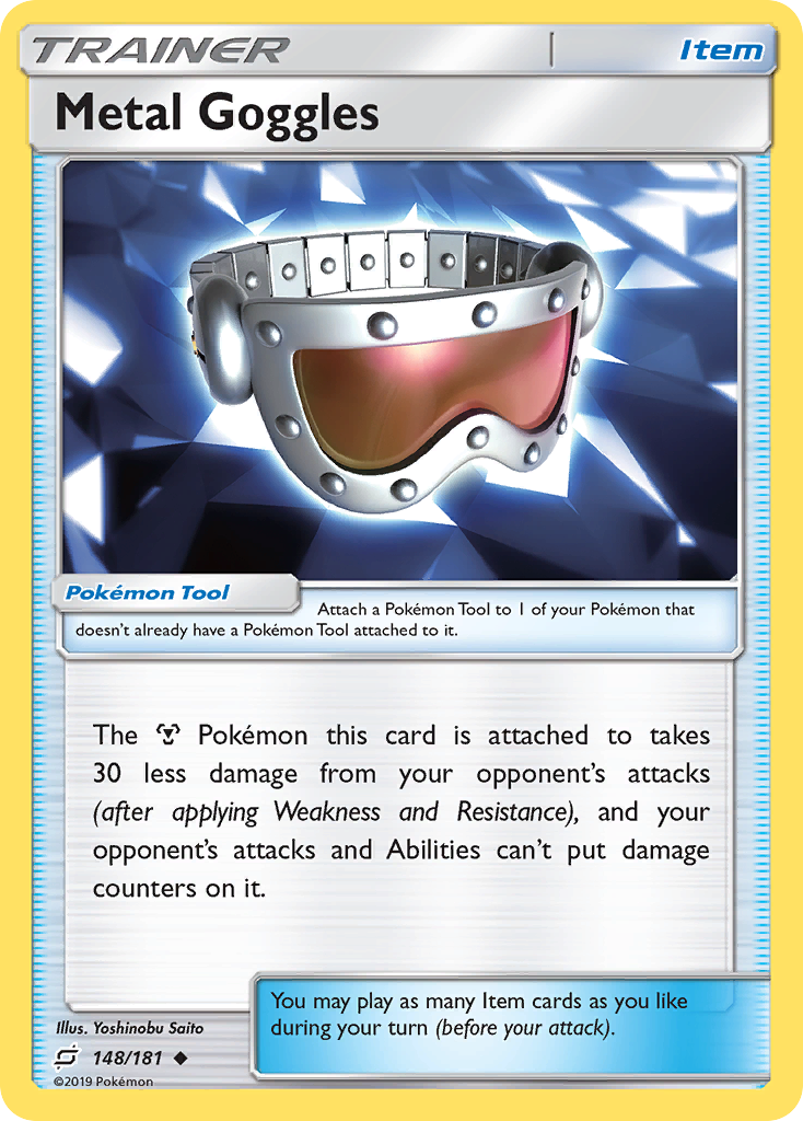 Metal Goggles (148/181) [Sun & Moon: Team Up] | Silver Goblin