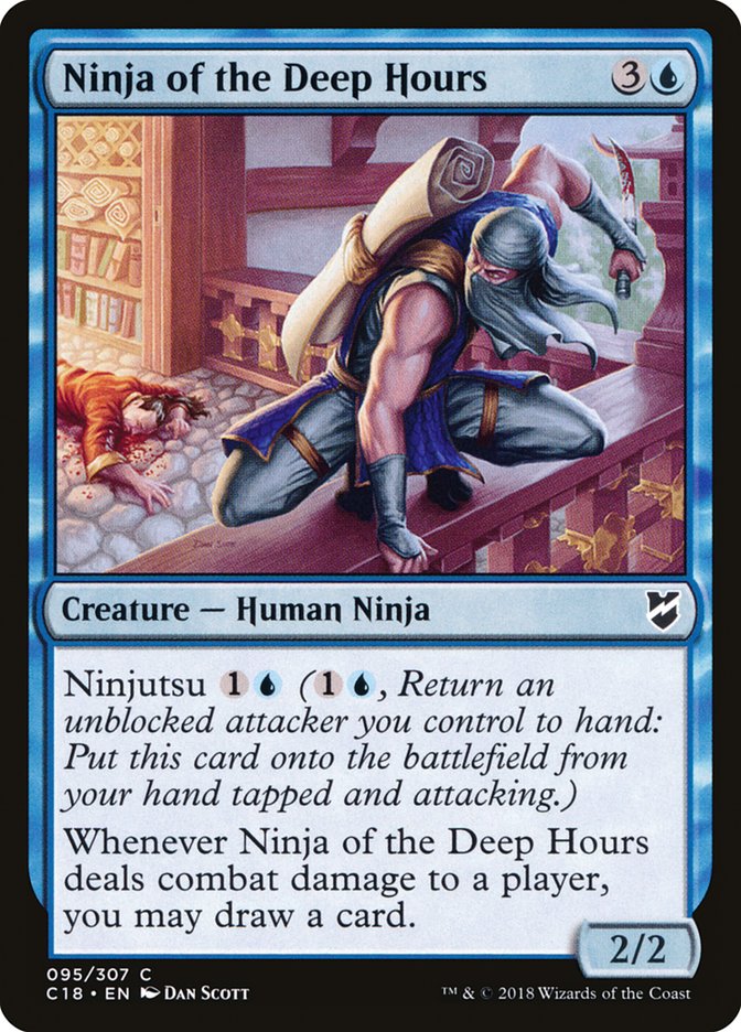 Ninja of the Deep Hours [Commander 2018] | Silver Goblin