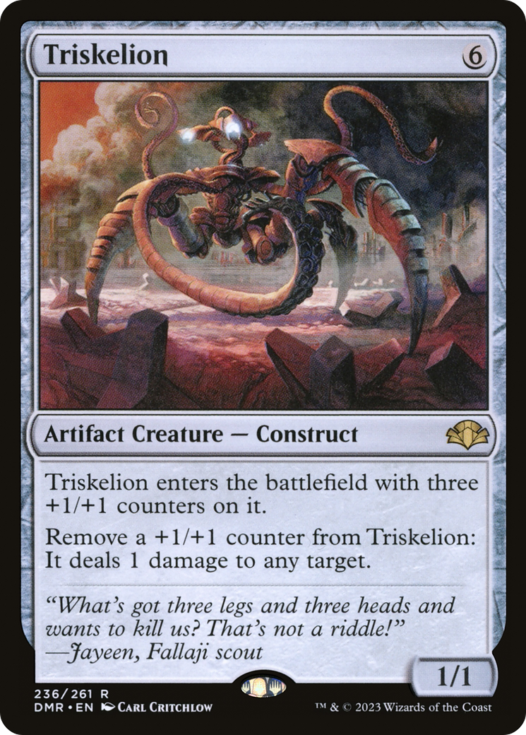 Triskelion [Dominaria Remastered] | Silver Goblin