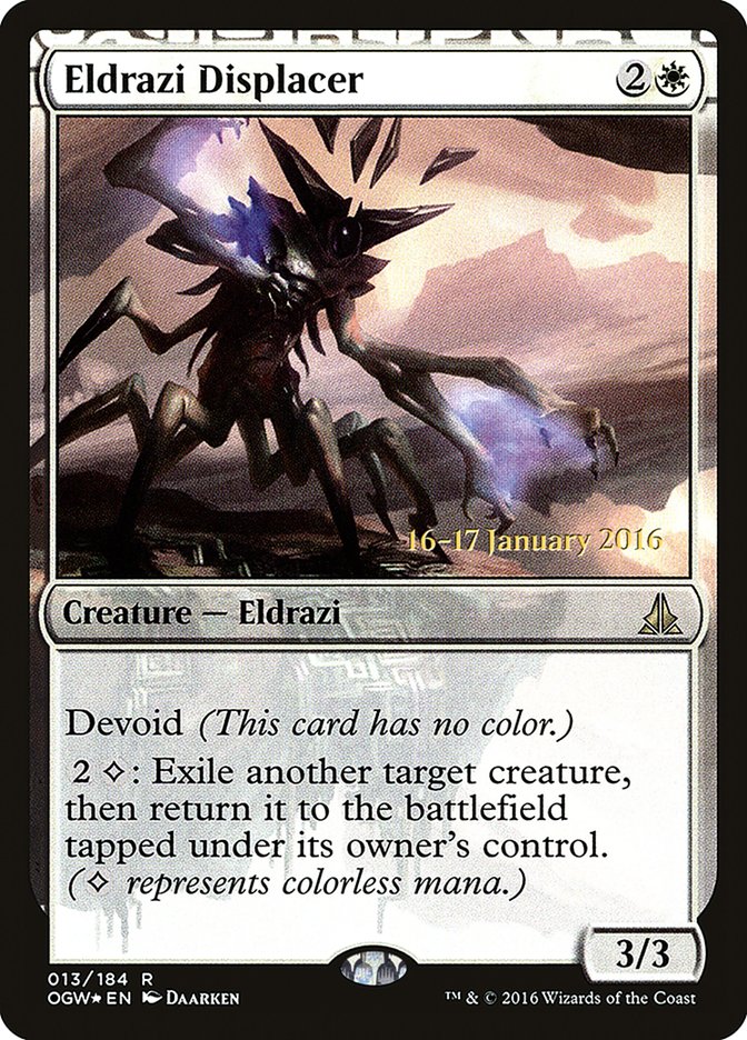 Eldrazi Displacer [Oath of the Gatewatch Prerelease Promos] | Silver Goblin