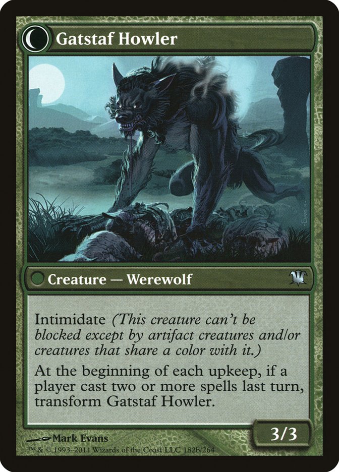 Gatstaf Shepherd // Gatstaf Howler [Innistrad] | Silver Goblin