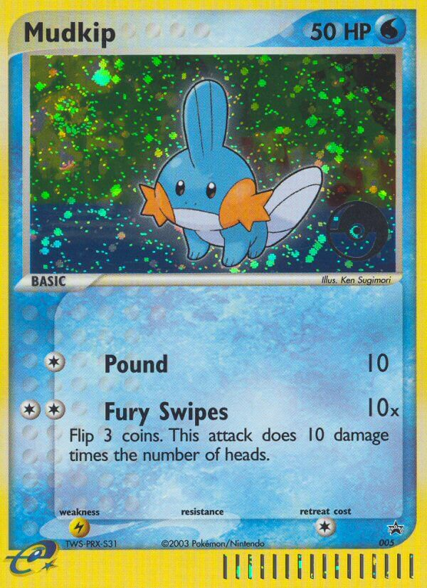 Mudkip (005) [Nintendo: Black Star Promos] | Silver Goblin