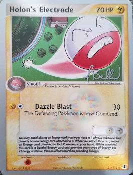 Holon's Electrode (21/113) (Eeveelutions - Jimmy Ballard) [World Championships 2006] | Silver Goblin