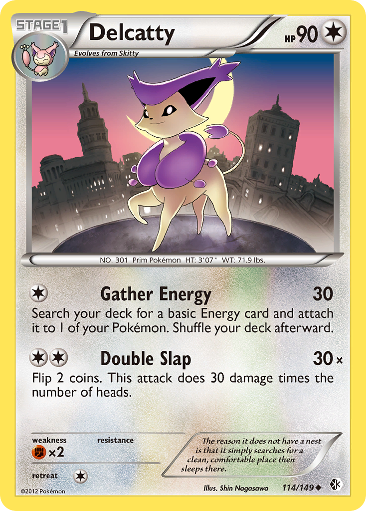 Delcatty (114/149) [Black & White: Boundaries Crossed] | Silver Goblin