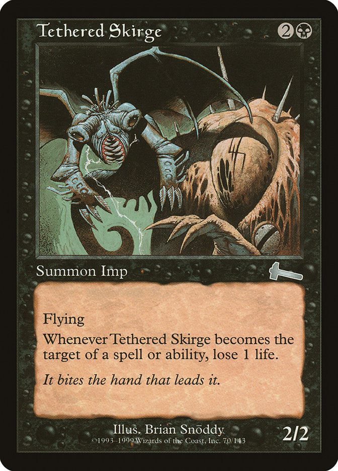 Tethered Skirge [Urza's Legacy] | Silver Goblin