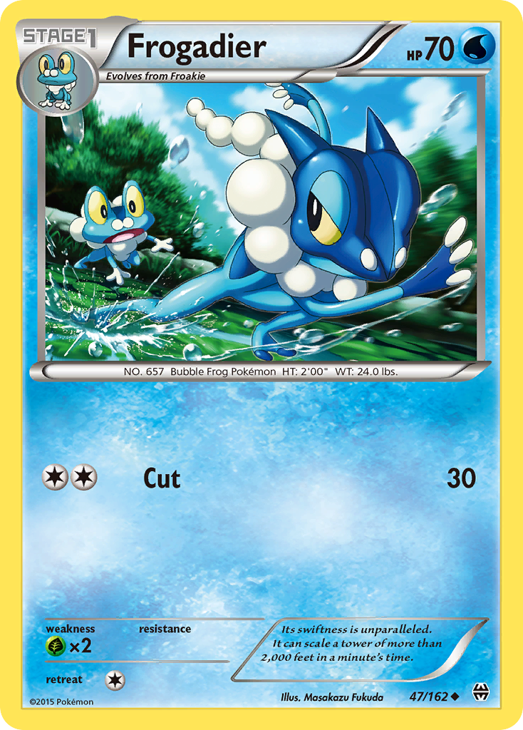 Frogadier (47/162) [XY: BREAKthrough] | Silver Goblin