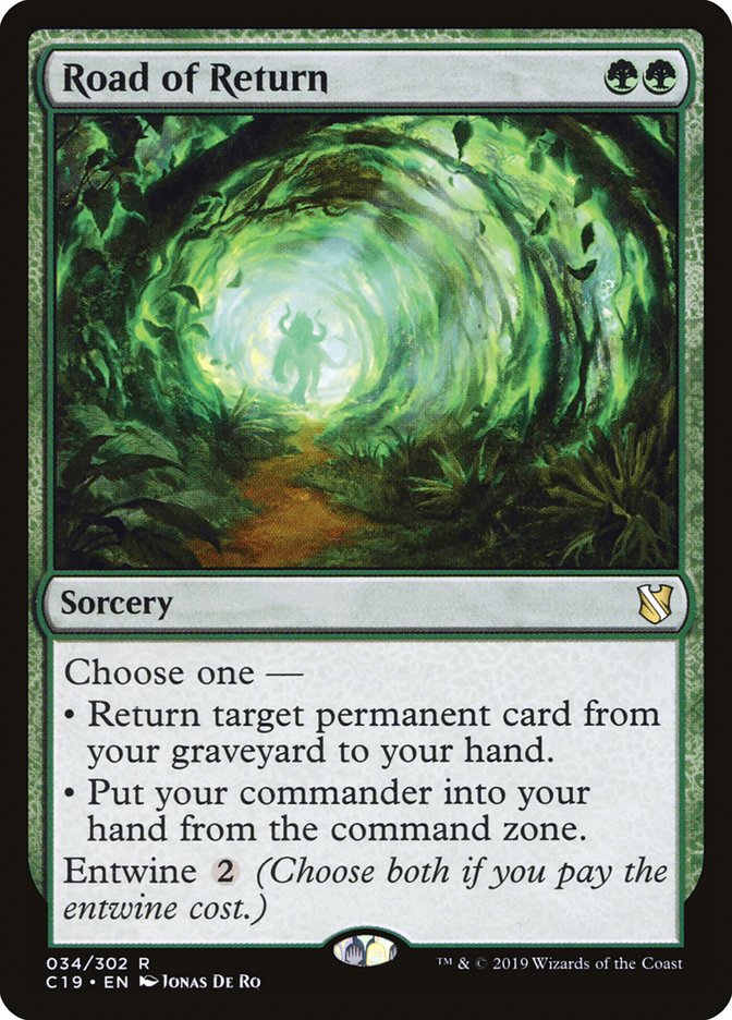 Road of Return [Commander 2019] | Silver Goblin