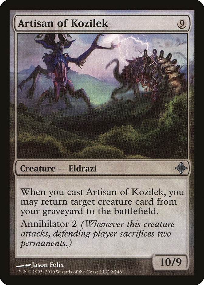 Artisan of Kozilek [Rise of the Eldrazi] | Silver Goblin