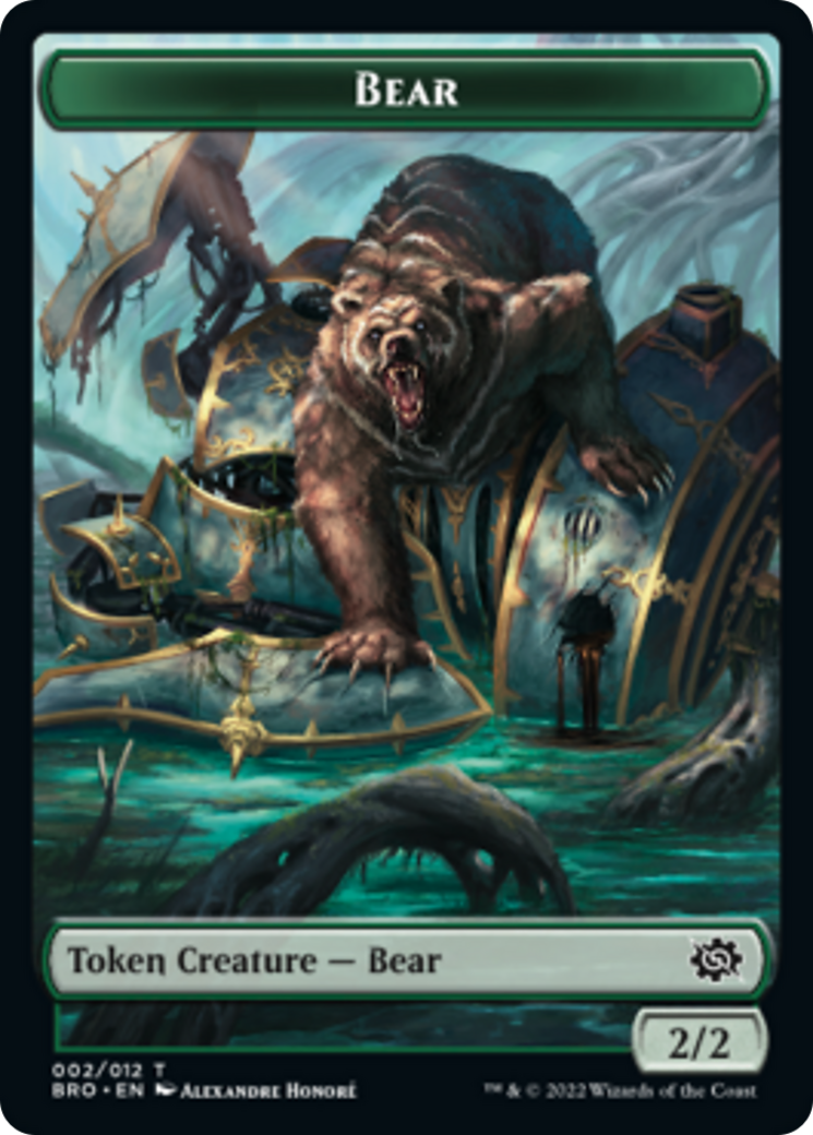 Bear Token [The Brothers' War Tokens] | Silver Goblin