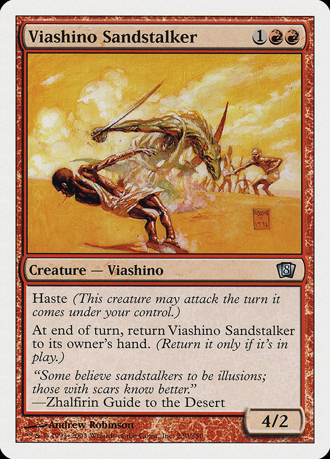 Viashino Sandstalker [Eighth Edition] | Silver Goblin