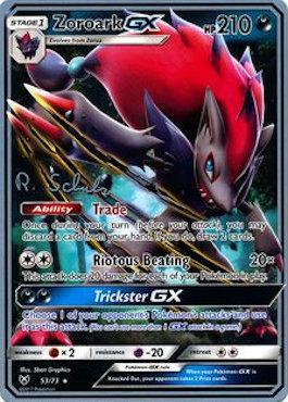 Zoroark GX (53/73) (Victory Map - Robin Schulz) [World Championships 2018] | Silver Goblin