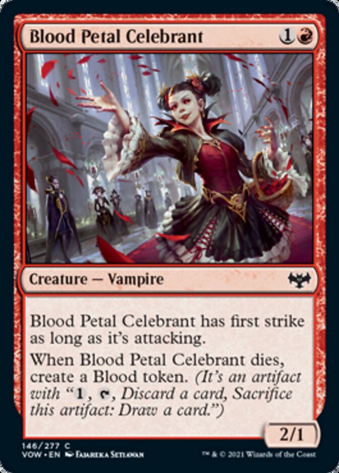 Blood Petal Celebrant [Innistrad: Crimson Vow] | Silver Goblin