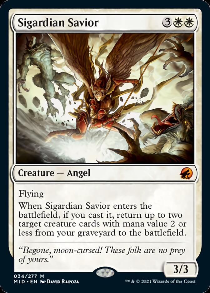 Sigardian Savior [Innistrad: Midnight Hunt] | Silver Goblin