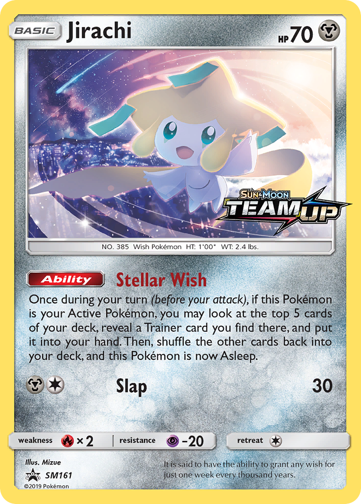 Jirachi (SM161) [Sun & Moon: Black Star Promos] | Silver Goblin