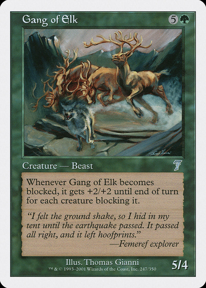 Gang of Elk [Seventh Edition] | Silver Goblin