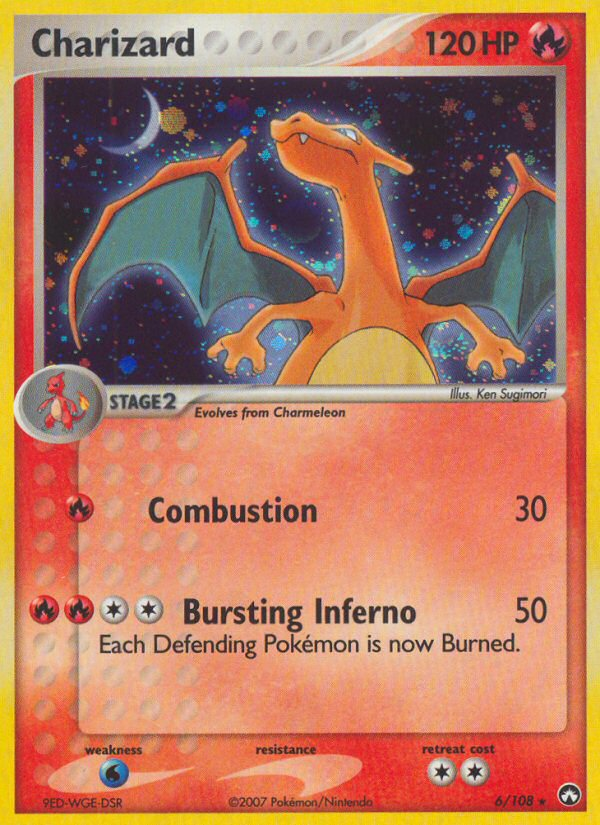 Charizard (6/108) [EX: Power Keepers] | Silver Goblin