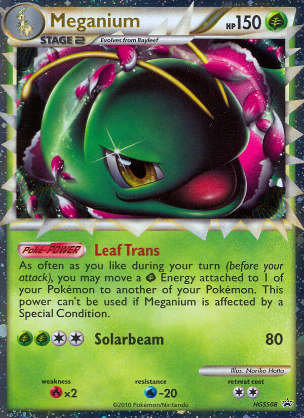 Meganium (HGSS08) [HeartGold & SoulSilver: Black Star Promos] | Silver Goblin