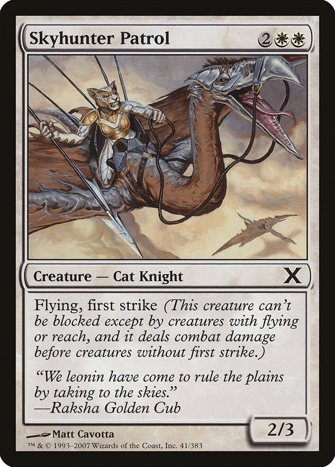 Skyhunter Patrol [Tenth Edition] | Silver Goblin