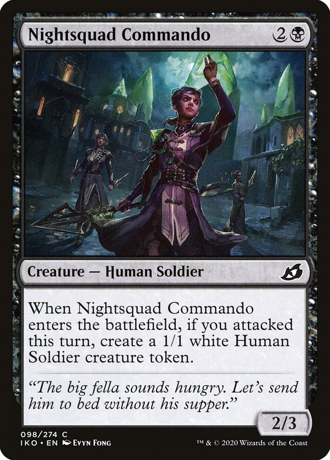 Nightsquad Commando [Ikoria: Lair of Behemoths] | Silver Goblin