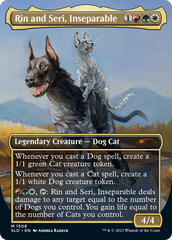 Rin and Seri, Inseparable (1508) // Rin and Seri, Inseparable [Secret Lair Commander Deck: Raining Cats and Dogs] | Silver Goblin