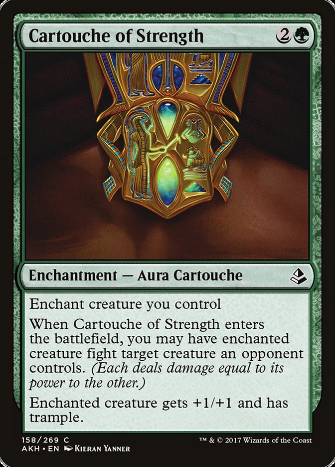 Cartouche of Strength [Amonkhet] | Silver Goblin