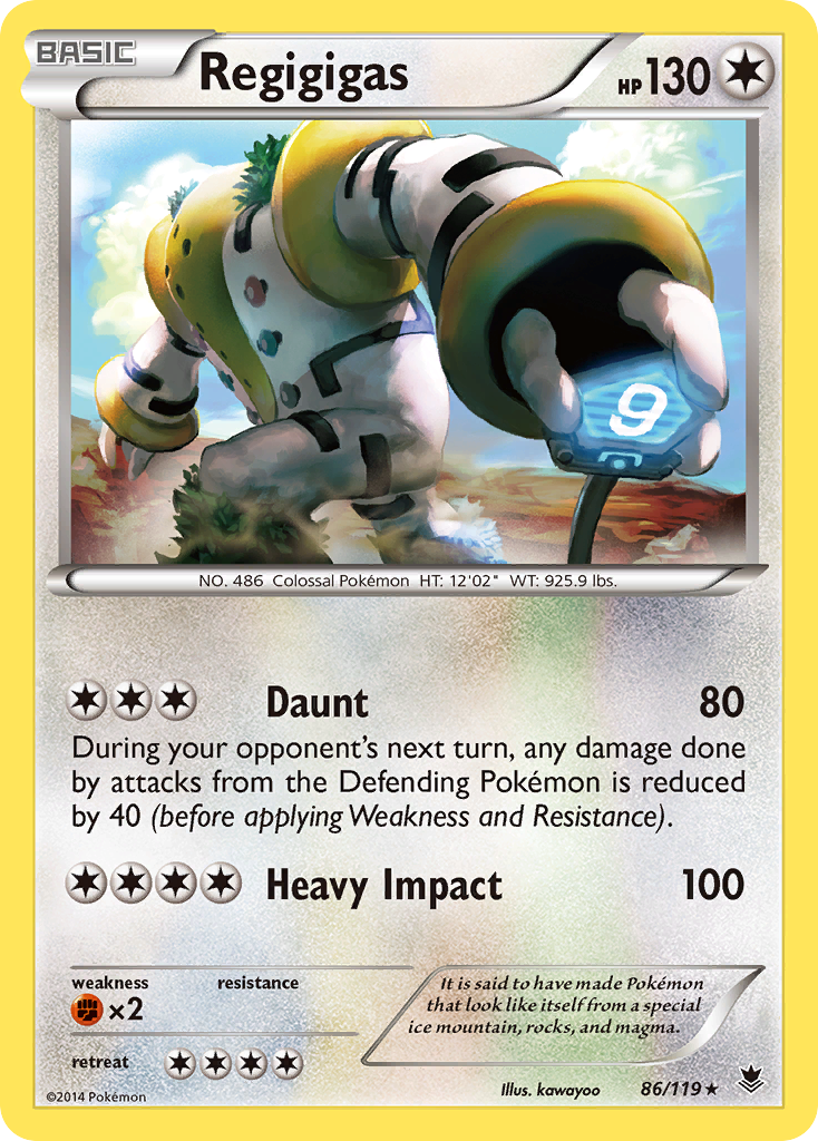 Regigigas (86/119) [XY: Phantom Forces] | Silver Goblin