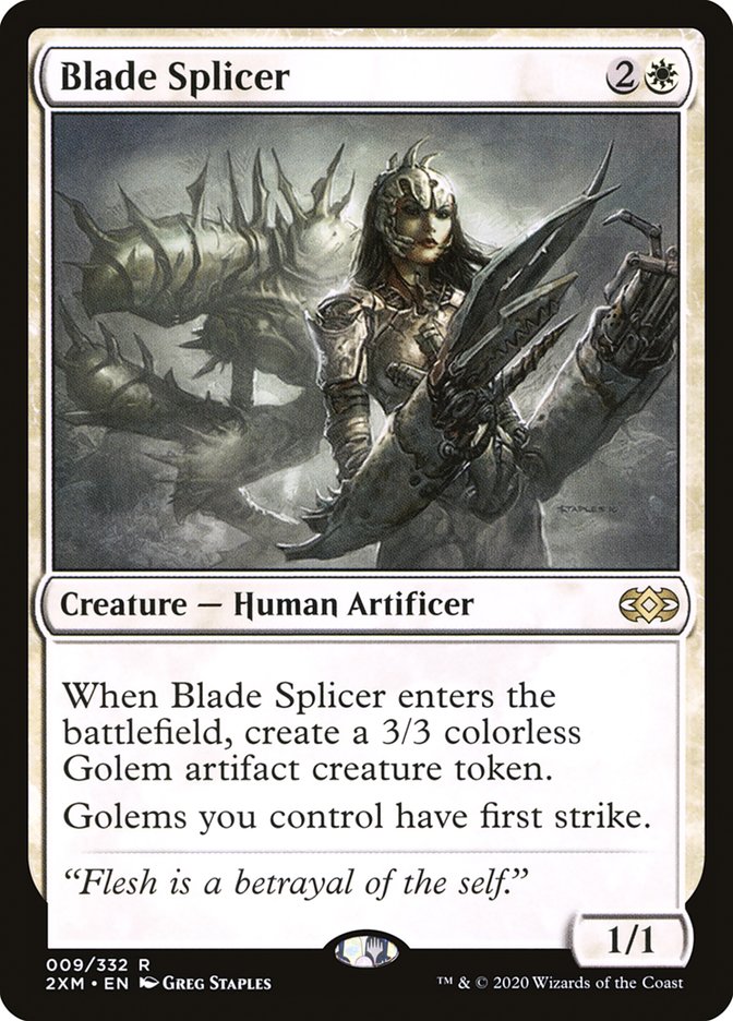 Blade Splicer [Double Masters] | Silver Goblin
