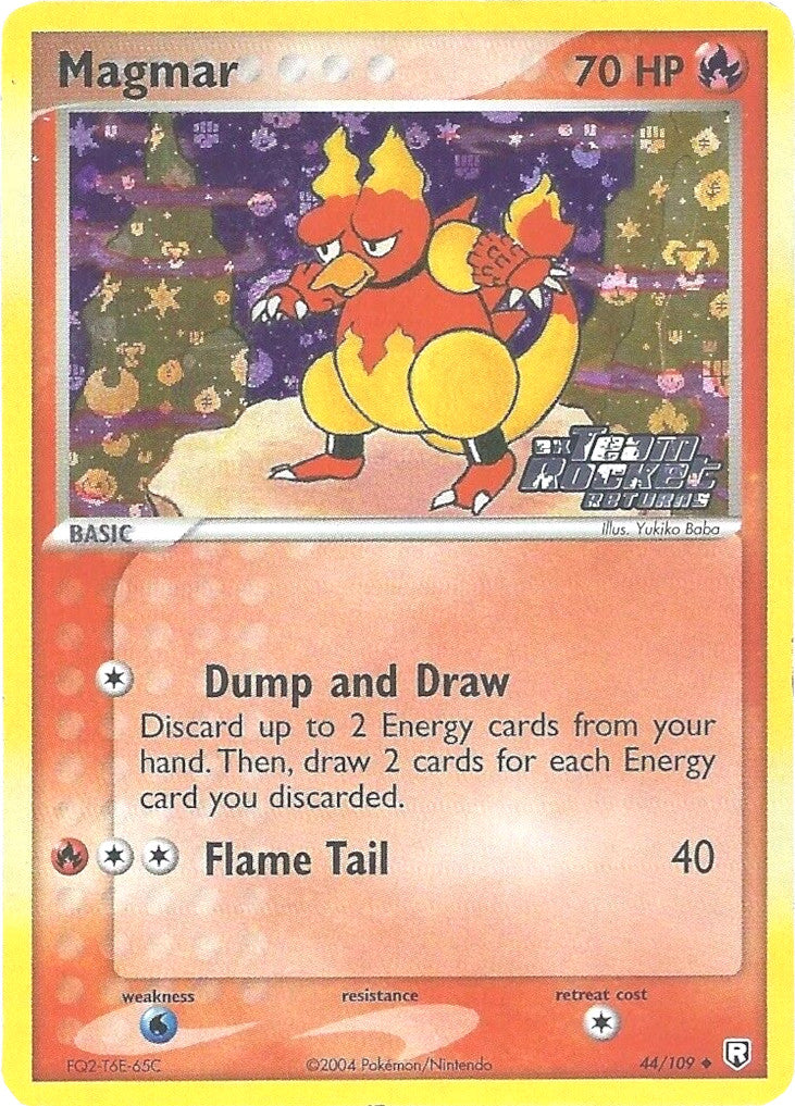 Magmar (44/109) (Stamped) [EX: Team Rocket Returns] | Silver Goblin