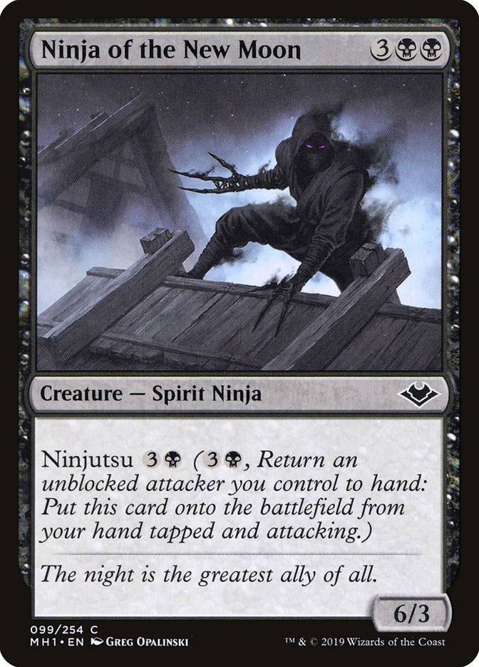 Ninja of the New Moon [Modern Horizons] | Silver Goblin
