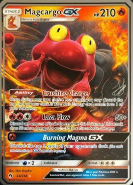 Magcargo GX (44/212) (Perfection - Henry Brand) [World Championships 2019] | Silver Goblin