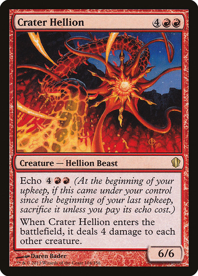 Crater Hellion [Commander 2013] | Silver Goblin