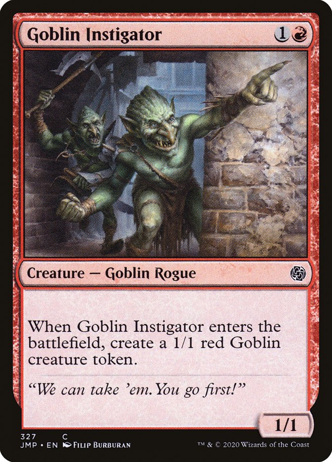 Goblin Instigator [Jumpstart] | Silver Goblin