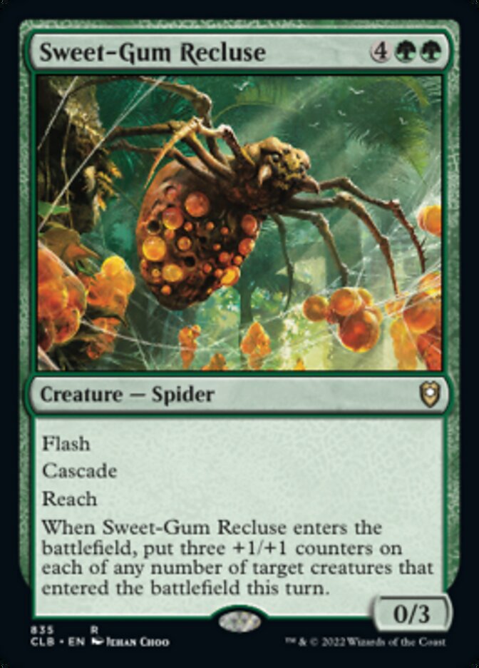 Sweet-Gum Recluse [Commander Legends: Battle for Baldur's Gate] | Silver Goblin