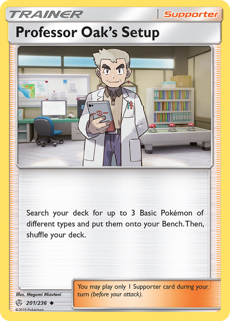 Professor Oak's Setup (201/236) [Sun & Moon: Cosmic Eclipse] | Silver Goblin