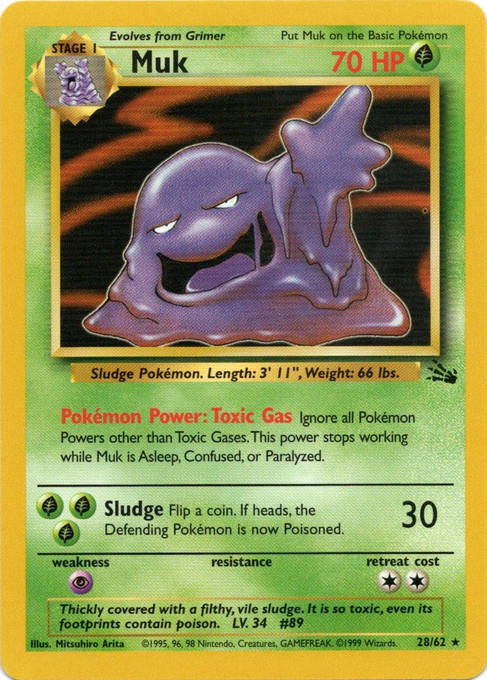 Muk (28/62) [Fossil Unlimited] | Silver Goblin