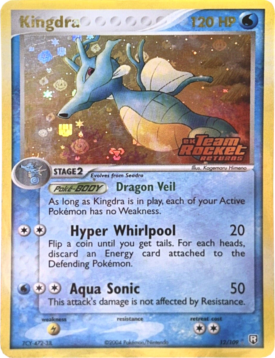 Kingdra (12/109) (Stamped) [EX: Team Rocket Returns] | Silver Goblin