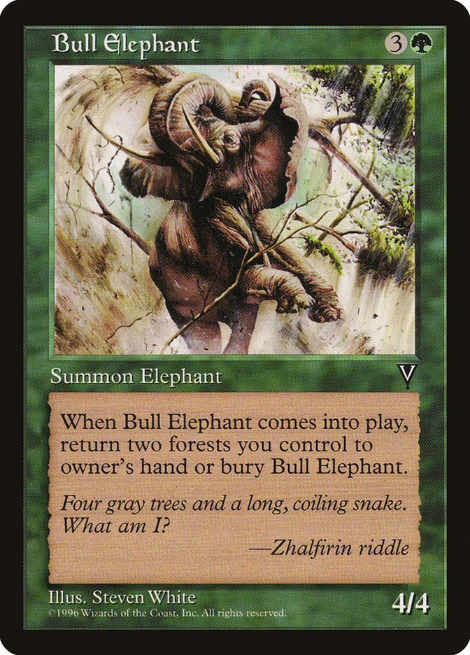 Bull Elephant [Visions] | Silver Goblin