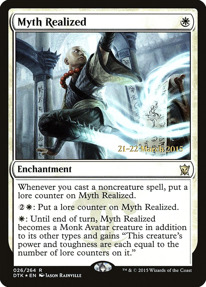 Myth Realized [Dragons of Tarkir Prerelease Promos] | Silver Goblin