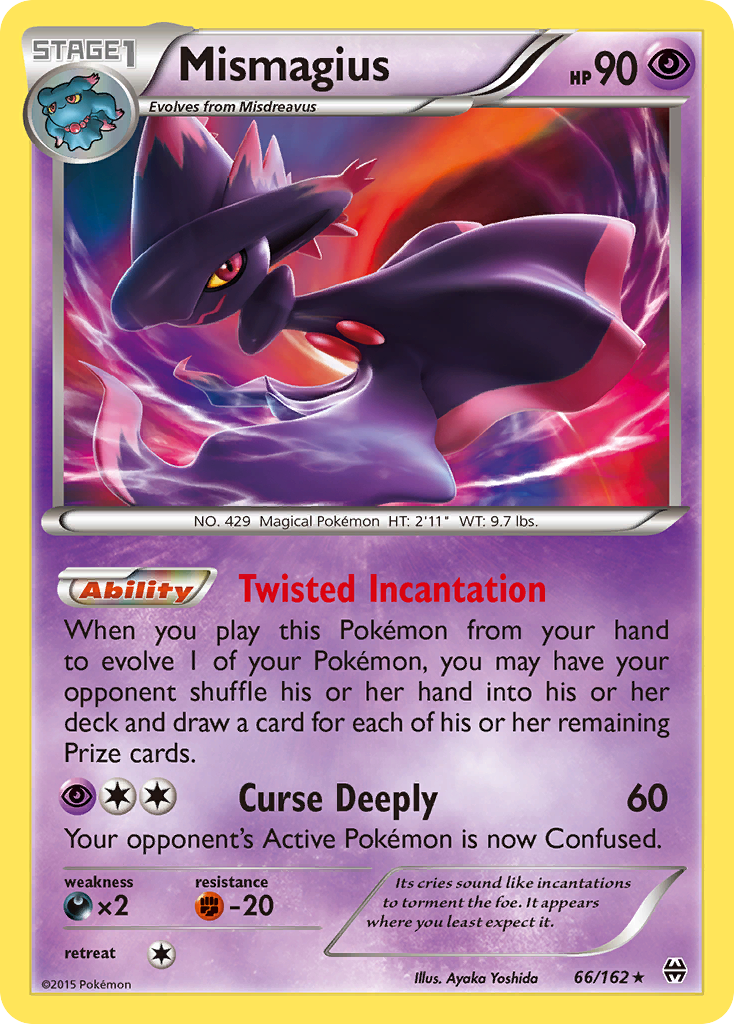 Mismagius (66/162) [XY: BREAKthrough] | Silver Goblin