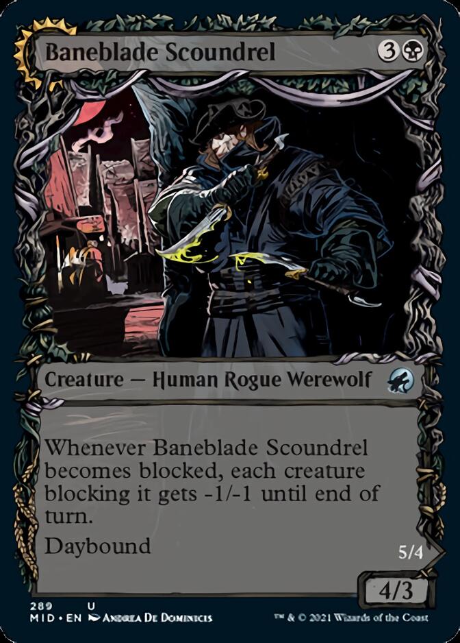 Baneblade Scoundrel // Baneclaw Marauder (Showcase Equinox) [Innistrad: Midnight Hunt] | Silver Goblin