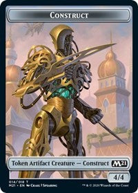 Construct // Soldier Double-Sided Token [Core Set 2021 Tokens] | Silver Goblin